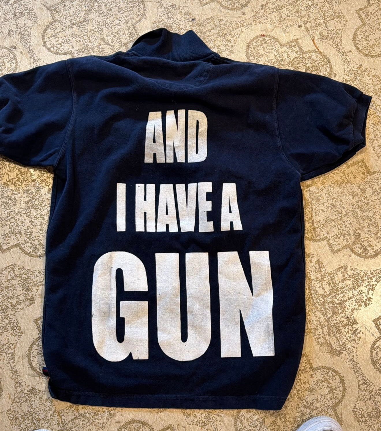 Fat Retard Faggot Polo T-Shirt (Medium)