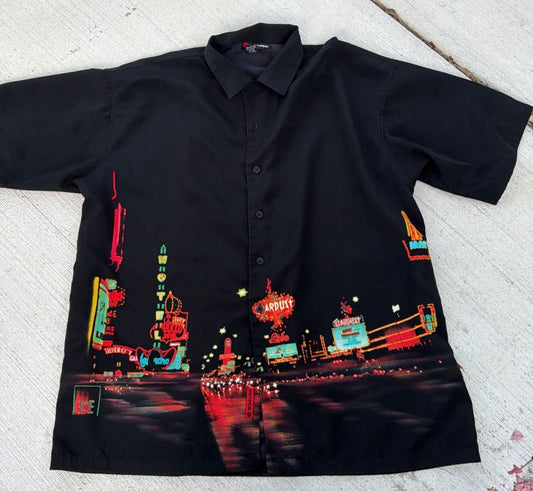 Vegas Button Up