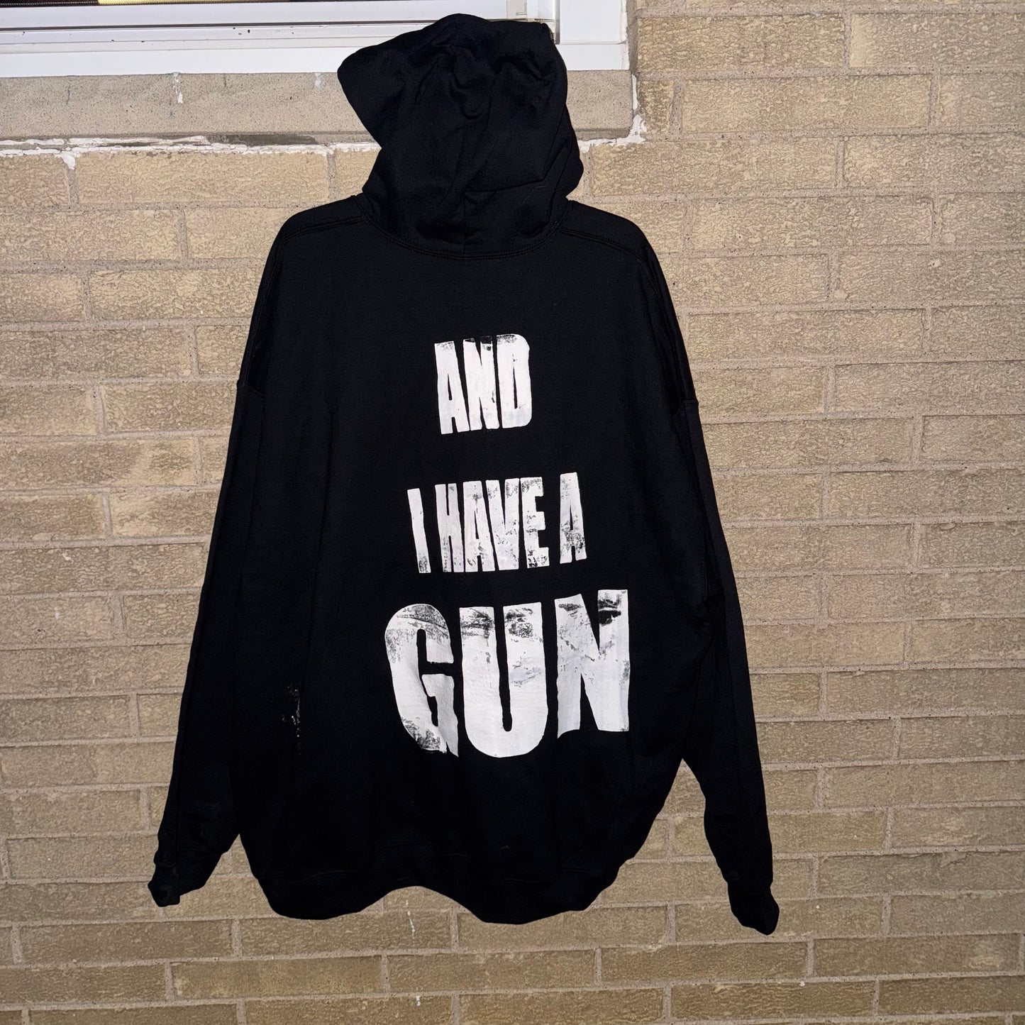 Karma Kills… And I Have A Gun MISPRINT Hoodie (XXXXXL)