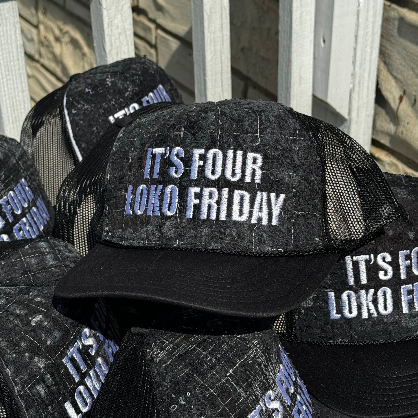 Four Loko Friday x Crusty Wizard Boro Trucker Hat