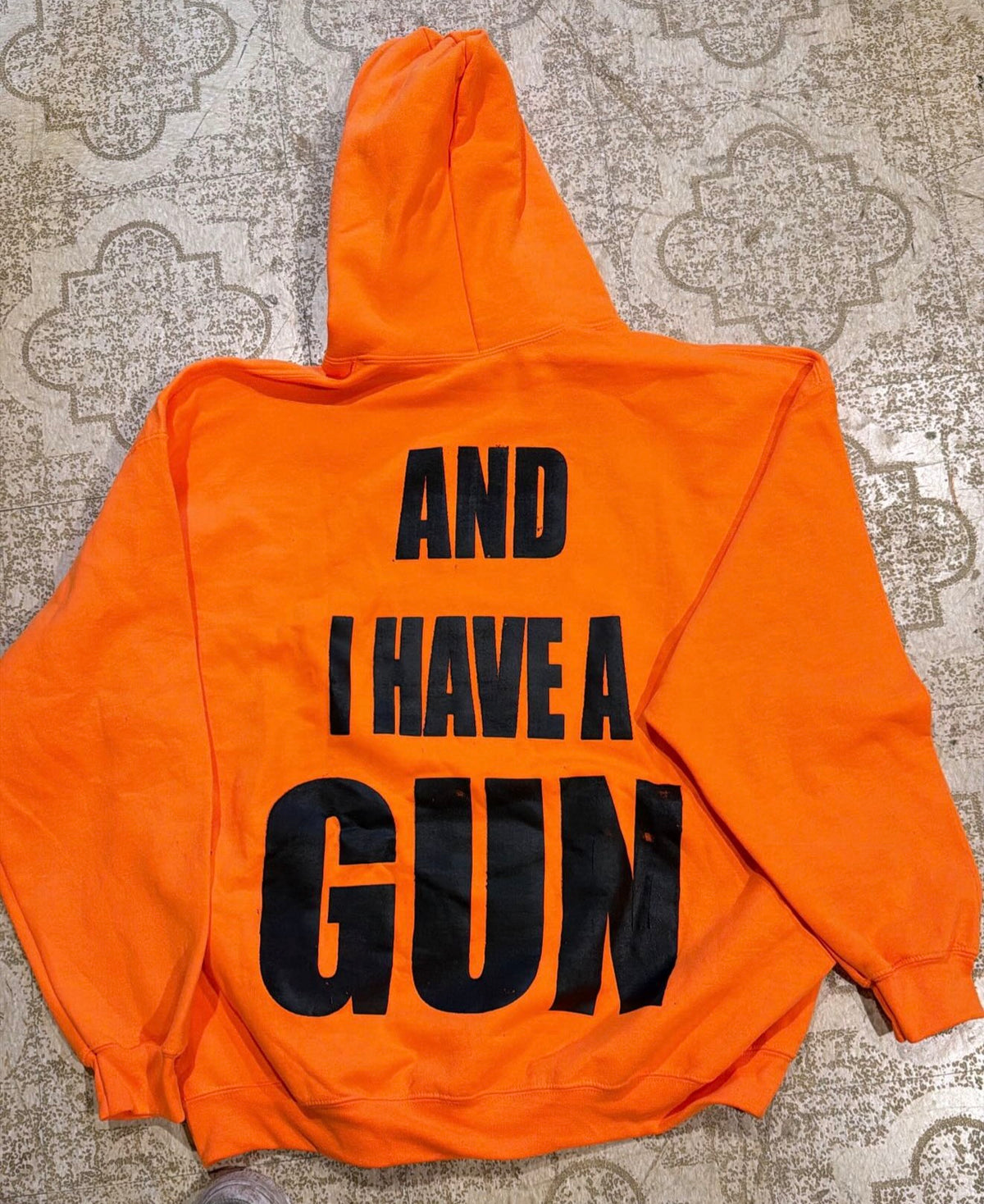Fat Retard Faggot Hoodie (XXL)