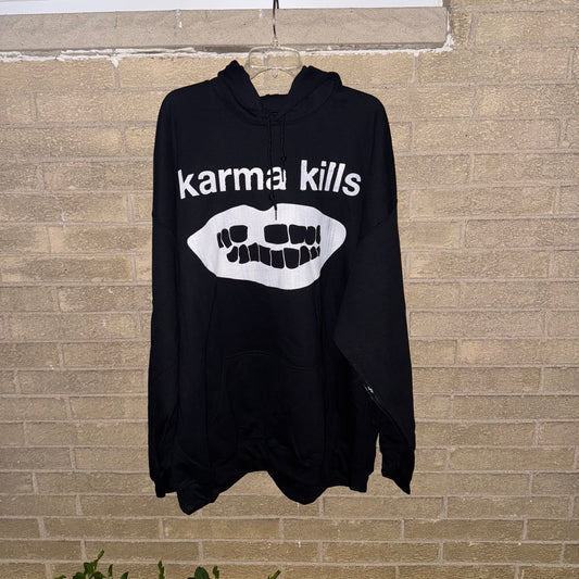 Karma Kills… And I Have A Gun MISPRINT Hoodie (XXXXXL)