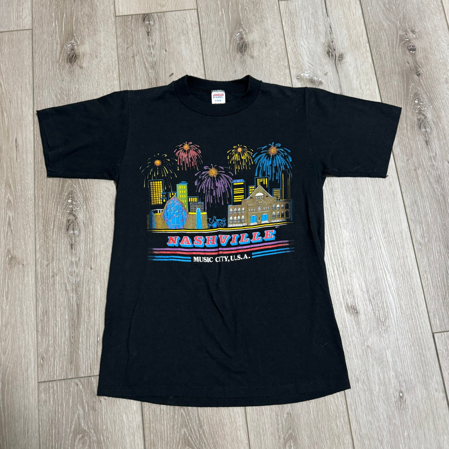 Nashville Sky Line T-Shirt 80s (Small)