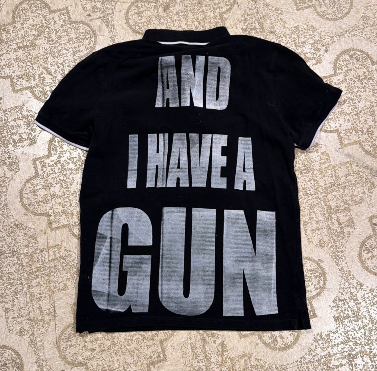 Fat Retard Faggot Polo T-Shirt (Small)