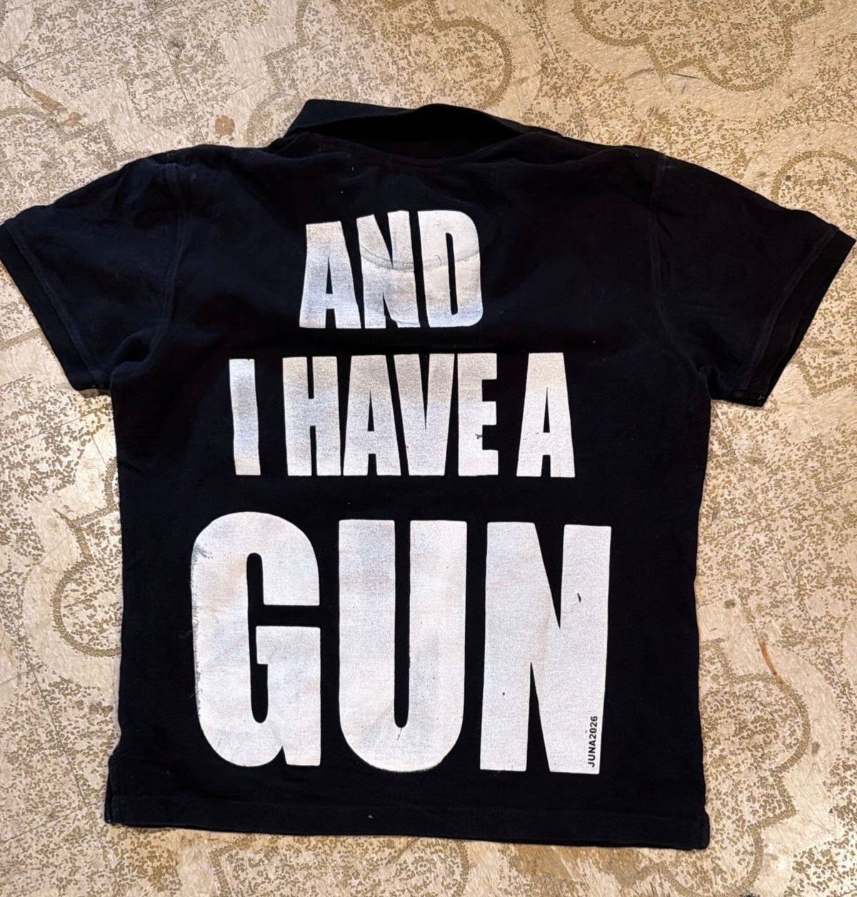 Fat Retard Faggot Polo T-Shirt (Medium)