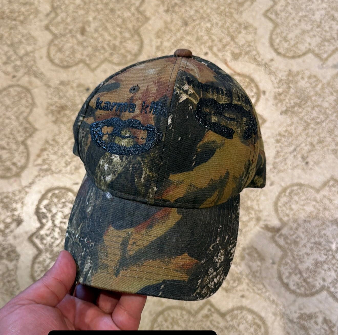Test Print Camo Hat