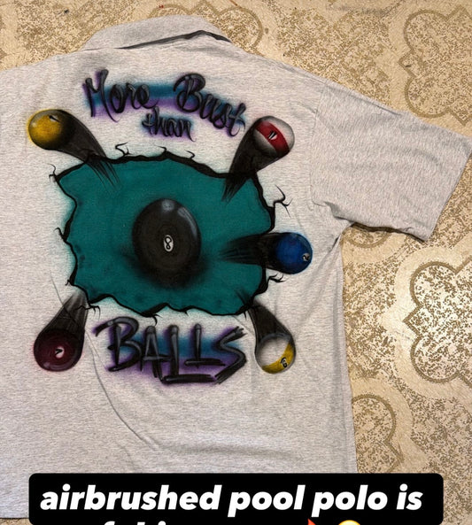 Airbrush Pool Polo 90s (XL)