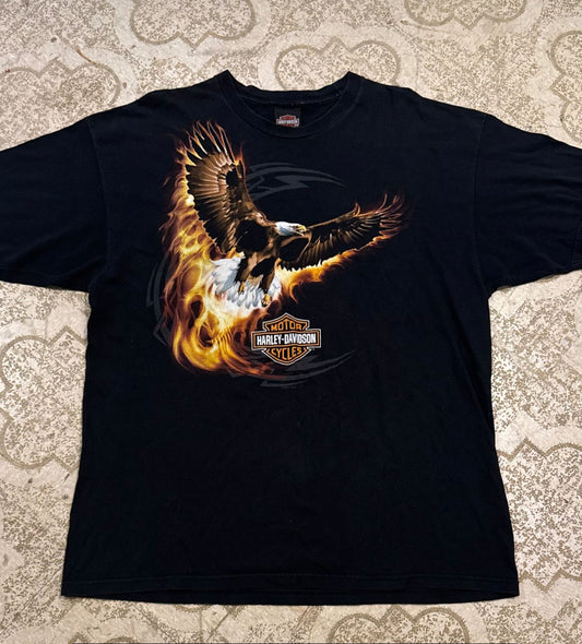 Harley Flame Eagle Shirt (XL)