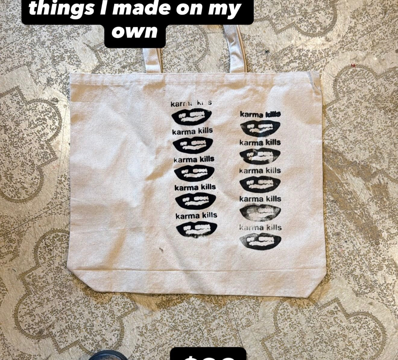 Karma Kills Tote
