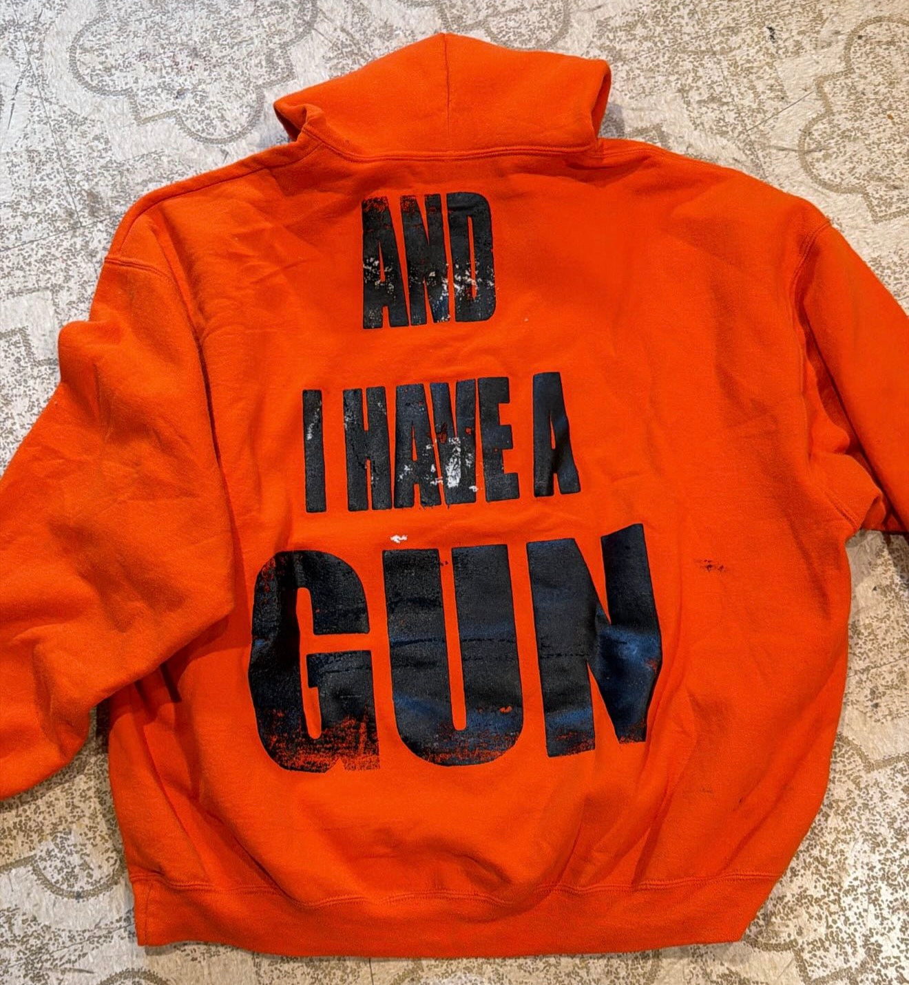 Fat Retard Faggot Hoodie (XXXL)