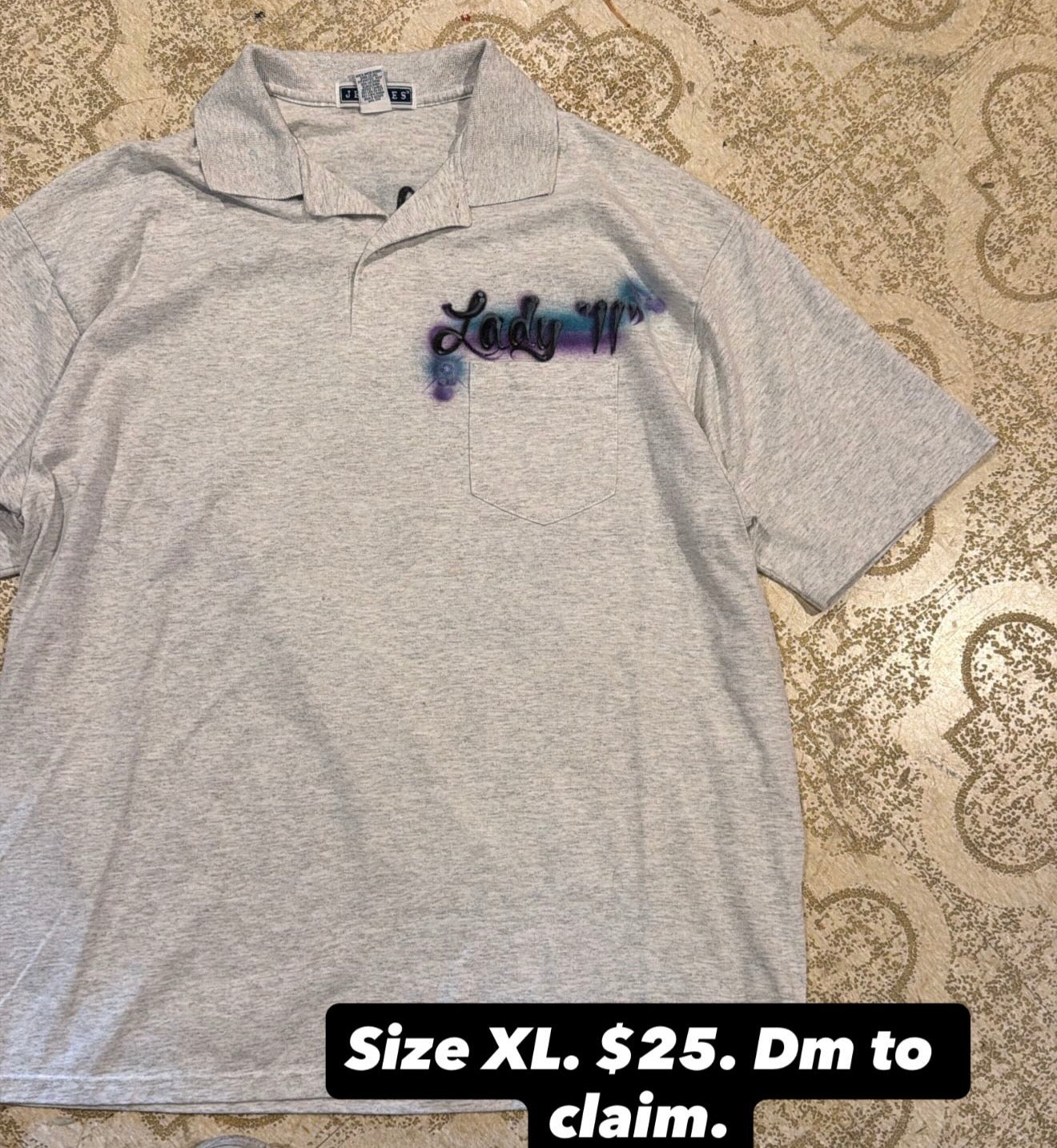 Airbrush Pool Polo 90s (XL)