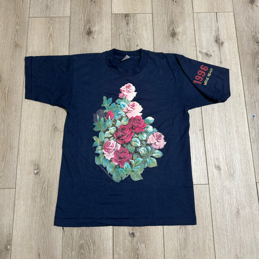 Flower Bouquet T-Shirt 90s (Medium)