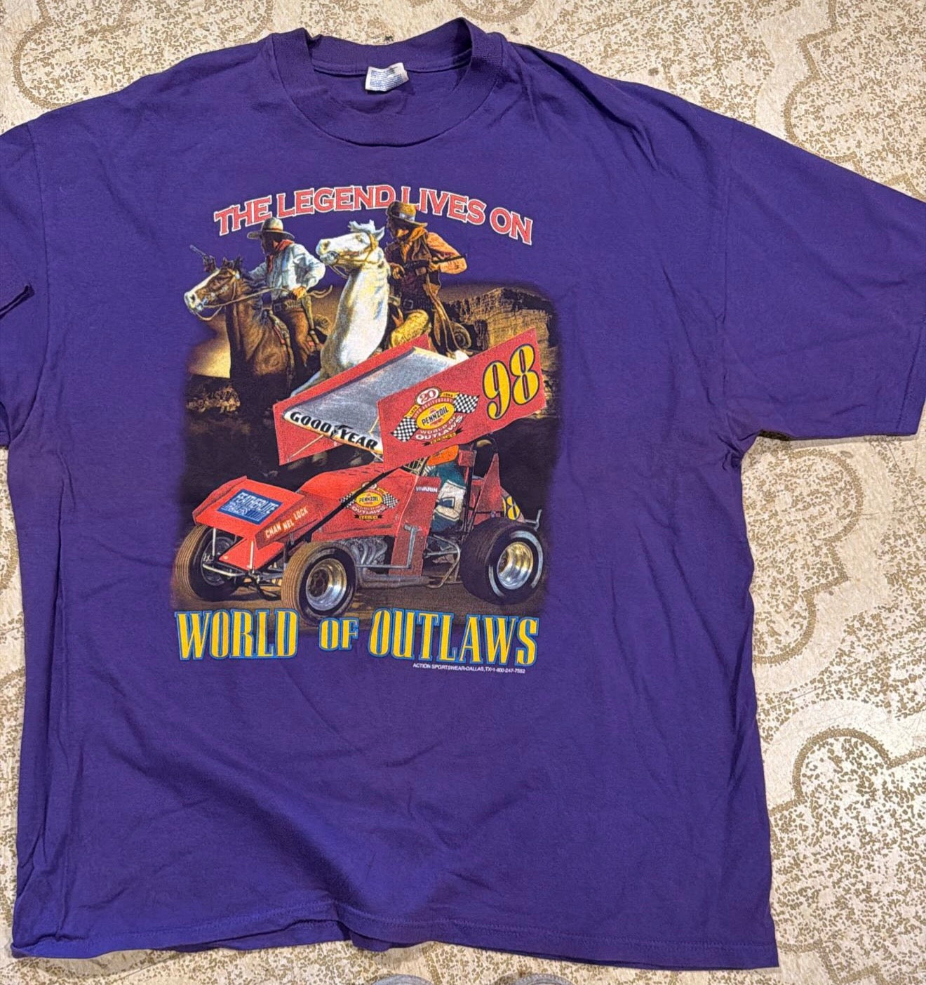 World Of Outlaws T-Shirt (XXL)