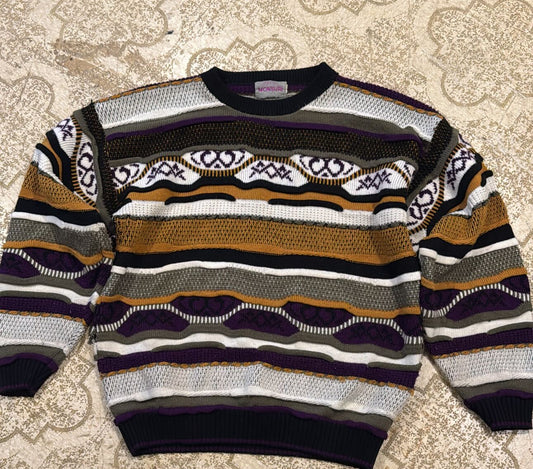 Striped Sweater 2000s (Large) [ REAL SHOPPER EXCLUSIVE ]