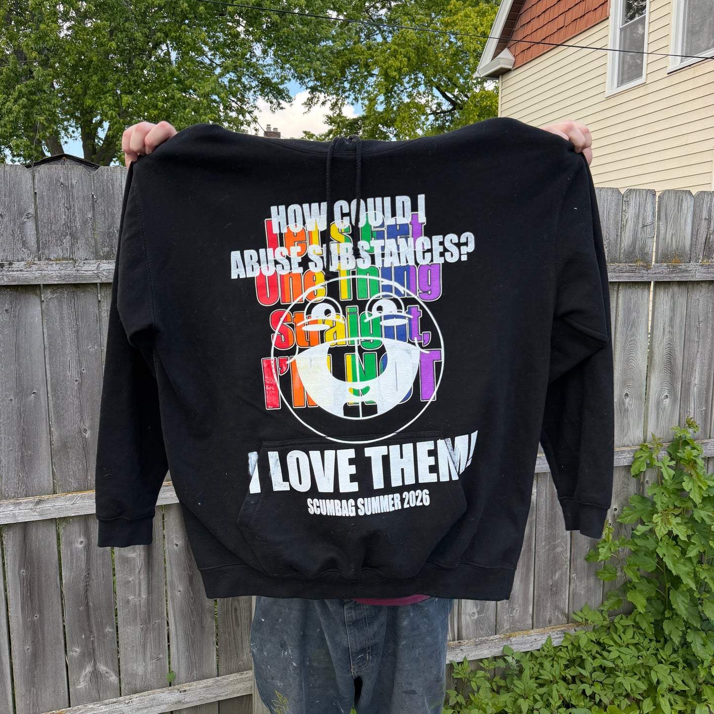 How Could I Abuse Substances? 1/1 Hoodie (XL)