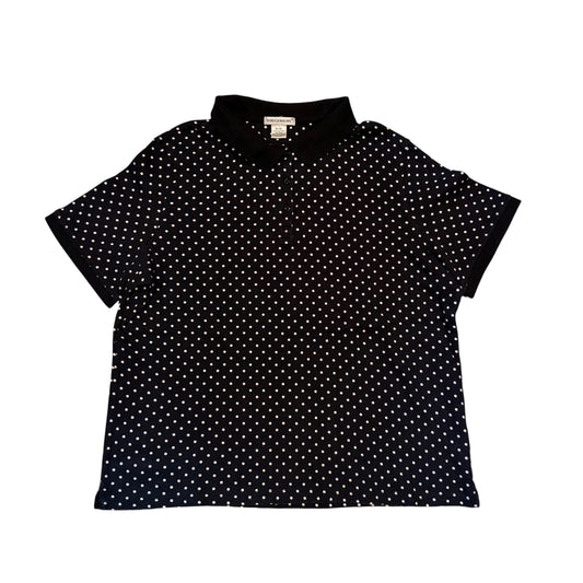 Polka Dot Polo T-Shirt (Boxy XL) PERSONALS COLLECTION